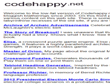 Tablet Screenshot of codehappy.net